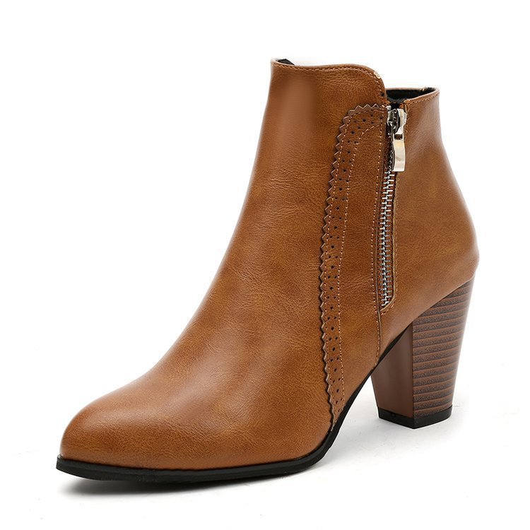 bottines-retro-talon-epais-zip-lateral