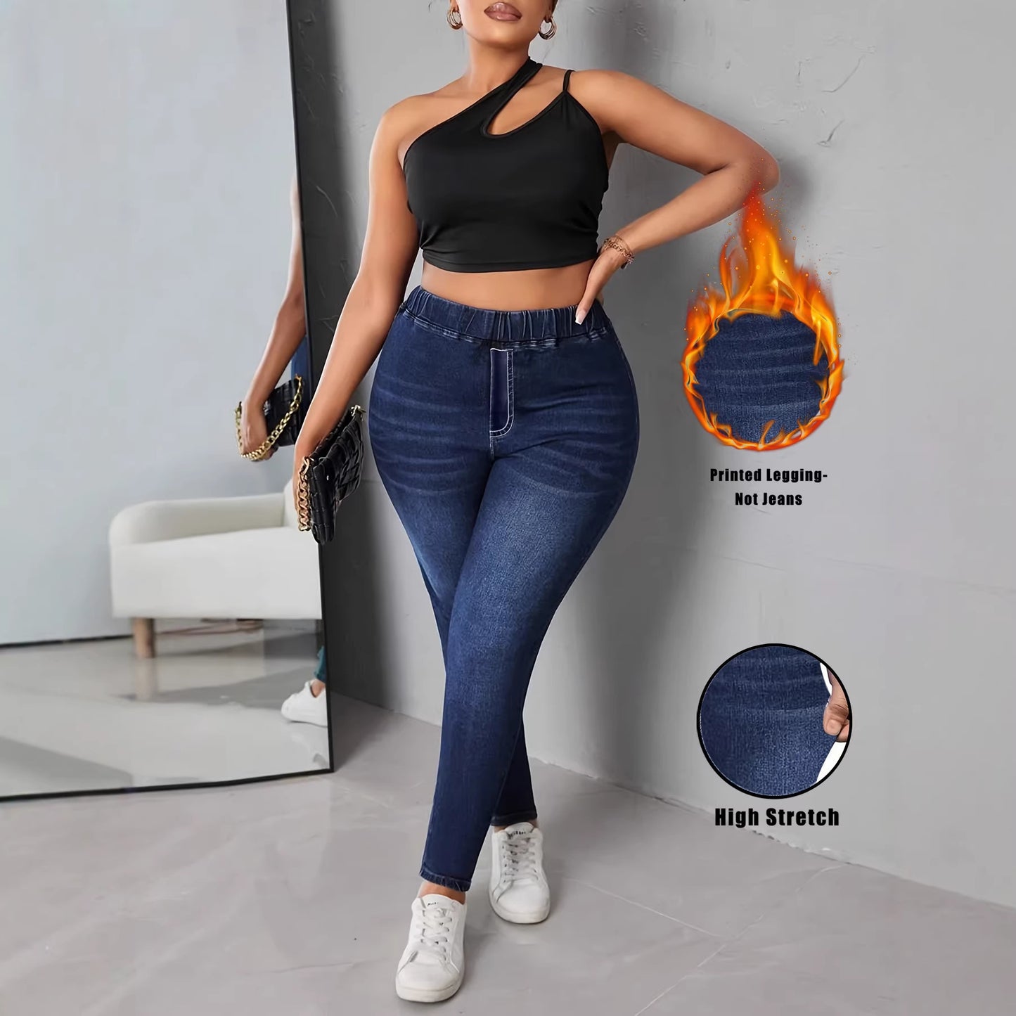 Slim Leggings Averiell Denim