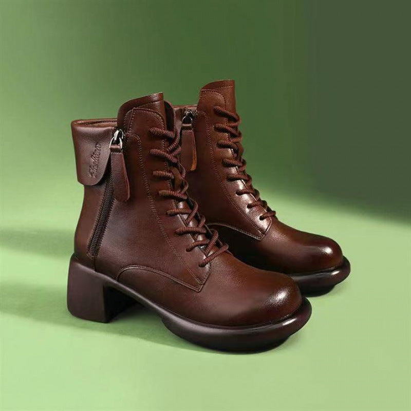 Bottines vintage Averiell hauteur‑gain