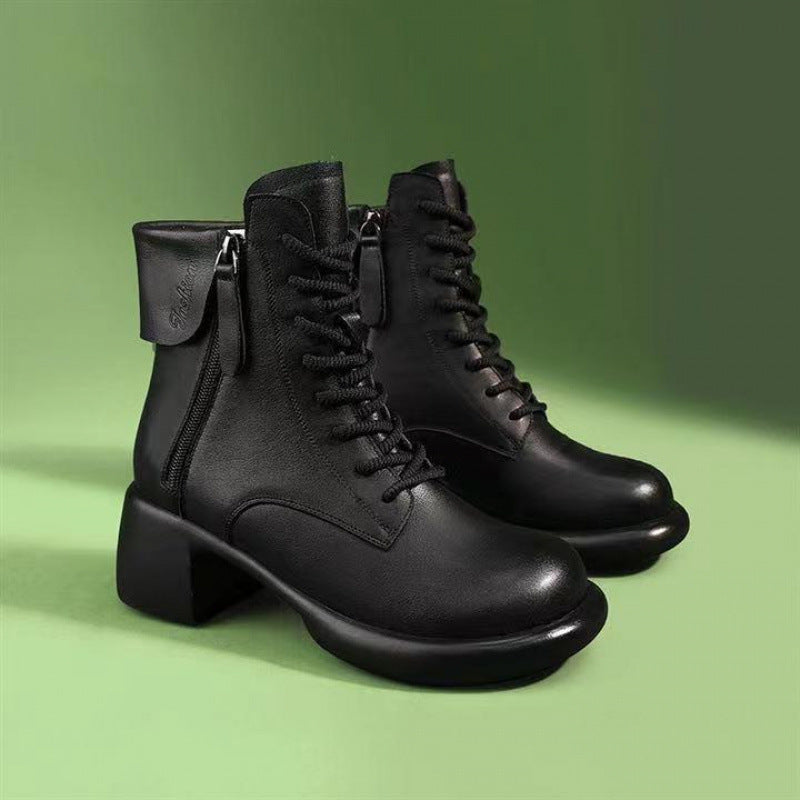 Bottines vintage Averiell hauteur‑gain