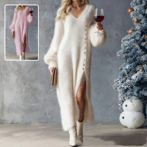 Fuzzy Glam Averiell Dress
