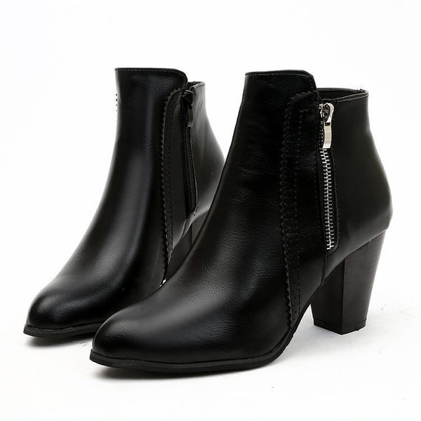 bottines-retro-talon-epais-zip-lateral