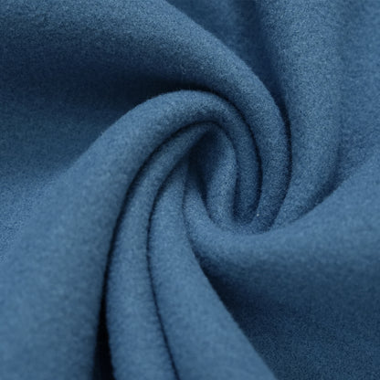 Manteau en laine synthétique mi‑long à ceinture