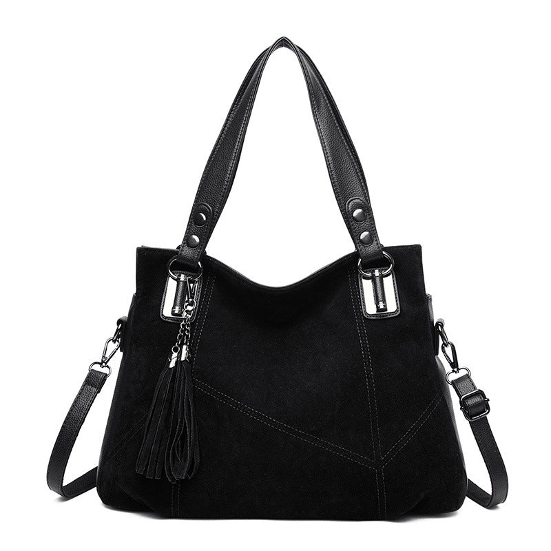 Suede Tassel Averiell Bag