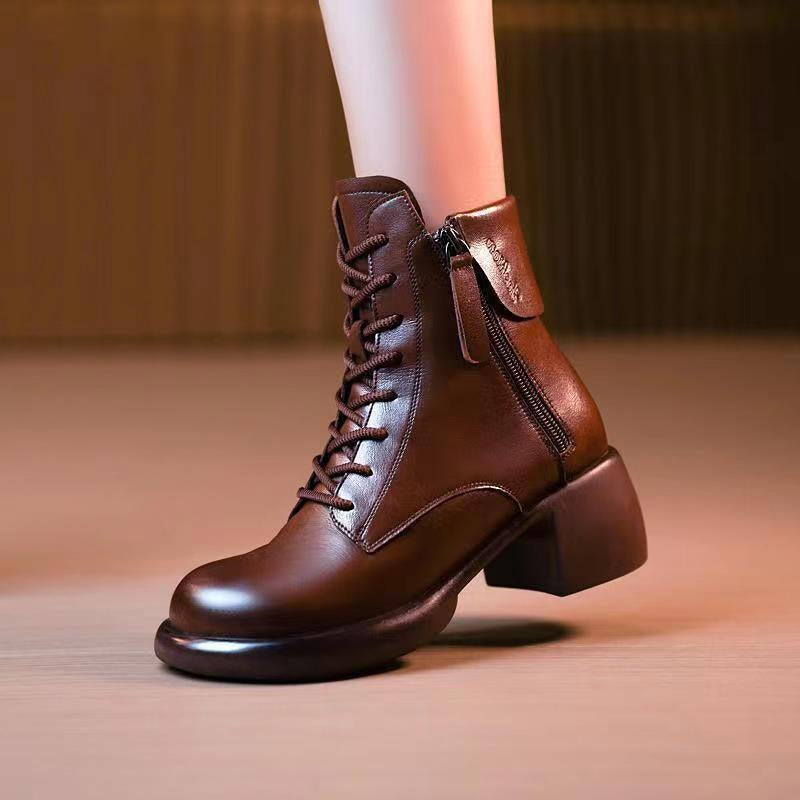 Bottines vintage Averiell hauteur‑gain