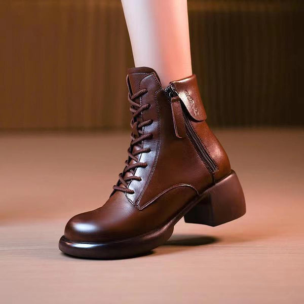 Bottines vintage Averiell hauteur‑gain