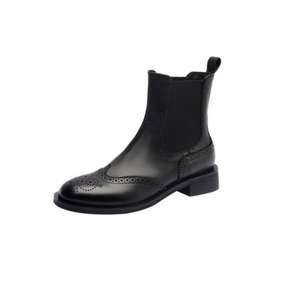 Élégantes bottines cuir Averiell confort‑souple