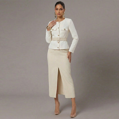 Veste tweed Averiell chic‑bureau