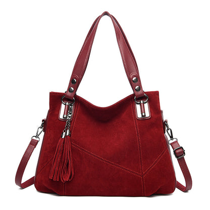 Suede Tassel Averiell Bag