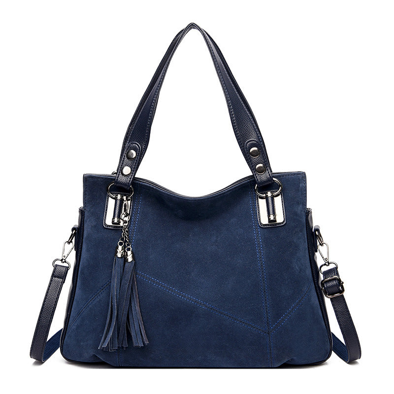 Suede Tassel Averiell Bag