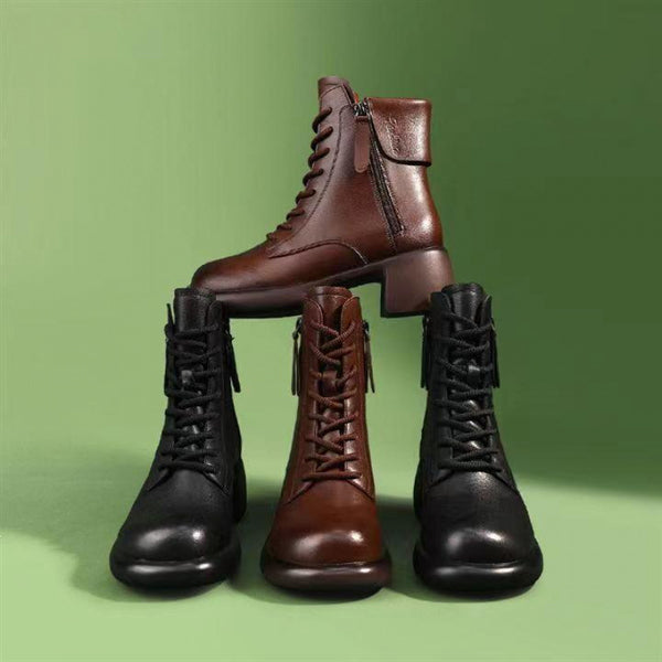 Bottines vintage Averiell hauteur‑gain